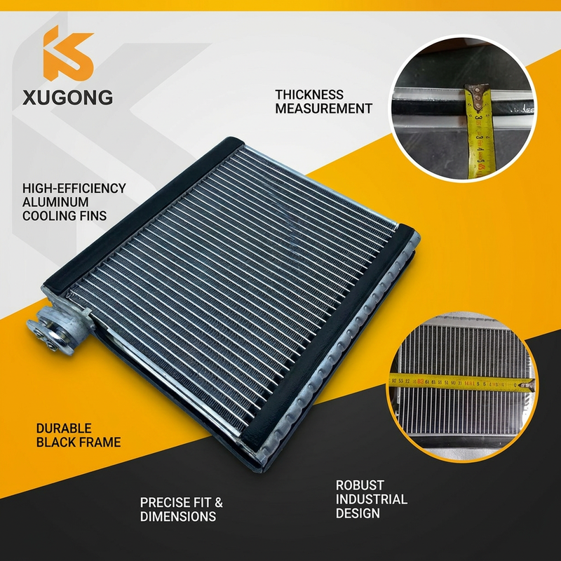 Construction Machinery Parts Excavator RF1015 EVAPORATOR for KUBOTA U56-5